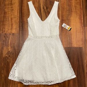Lace skater dress